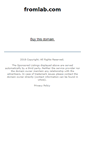 Mobile Screenshot of fromlab.com